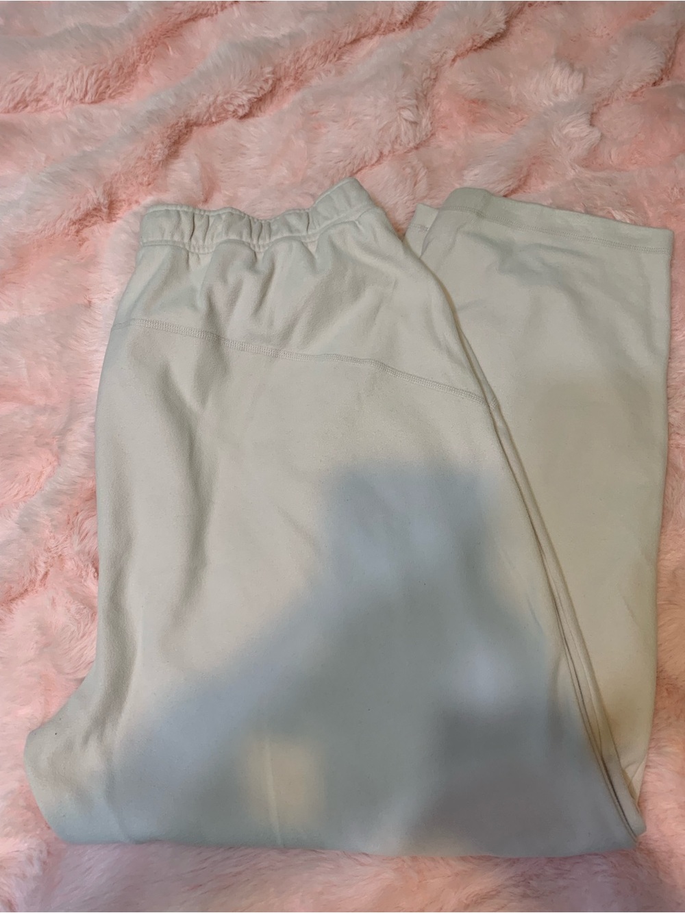 Zella pale pink wide leg sweat pants